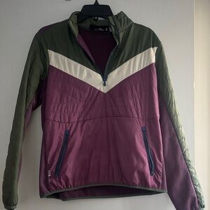 Ralph Lauren Green and Purple Ski Jacket